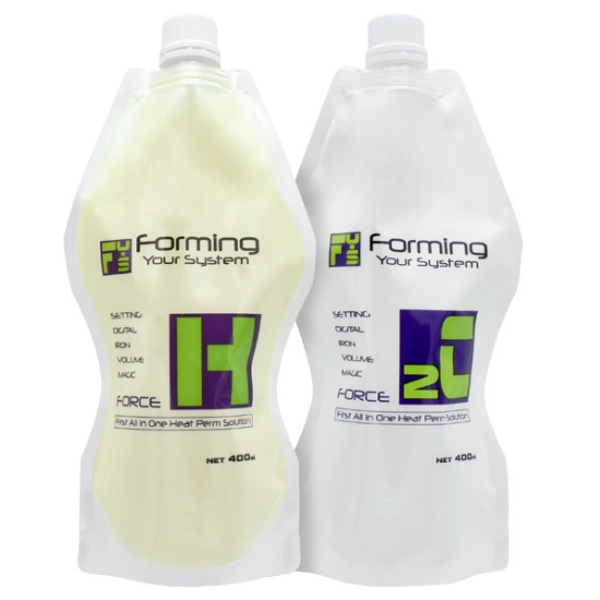모나리자 유니코 포밍 포스H 건강모용 열펌 400ml (1개)_이미지
