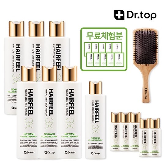 탑코스메틱 닥터탑 피토 스템 실크 피브로인 헤어필 3x 13종세트