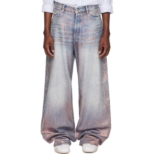 남성 블루 루즈 글리터 1981 데님 진 261129M186051