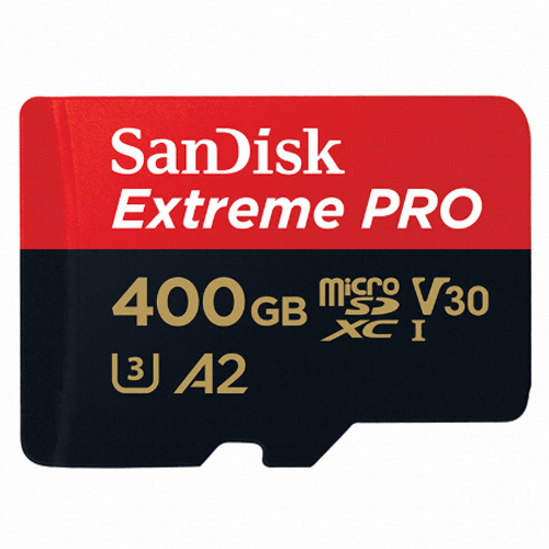 Sandisk micro SD Extreme Pro 2018 (400GB)
