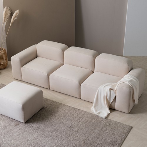 막스앤 버블 스카모샤또 워터세이프 패브릭 소파 4인용 (스툴포함)_이미지