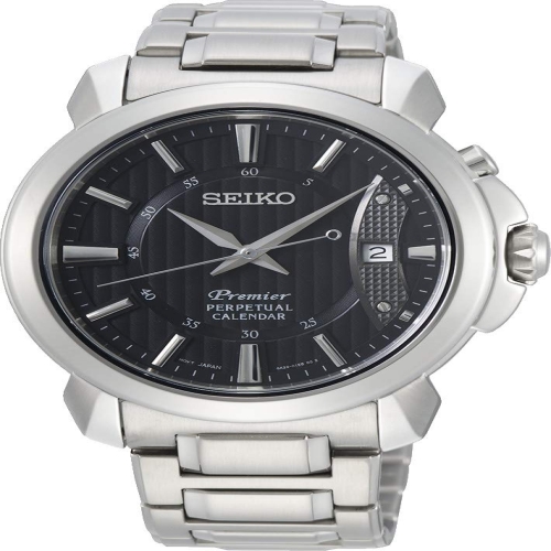 일본 프리미어 603395 워치 Premier 쿼츠Perpetual Calendar SNQ159P1 Mens Reverse..
