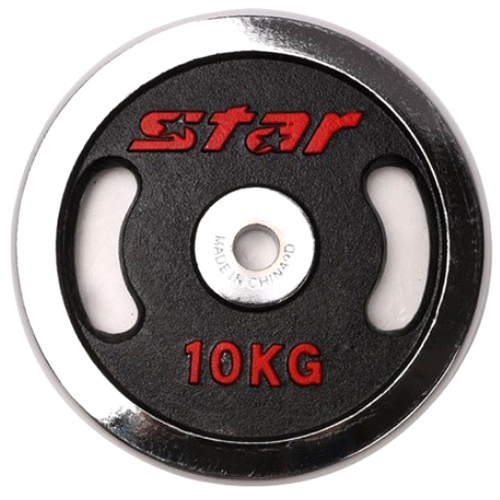 신신상사 스타스포츠 도금 원판 ER501 (10kg, 1개)_이미지