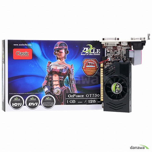 액슬 지포스 GT730 V2 D3 1GB LP_이미지