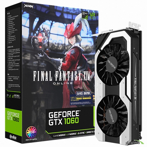 이엠텍 XENON 지포스 GTX1060 JETSTREAM D5 6GB FF14 에디션_이미지
