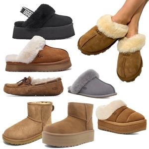 UGG 여성 클래식 미니 사이드 로고 II 양털 부츠 1133490-UMWH_이미지