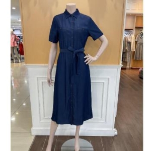  BCBG 여성 드림 데님 원피스 B5B4O682