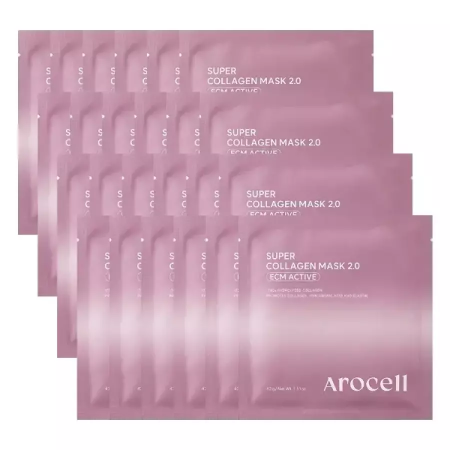 아로셀 슈퍼 콜라겐 마스크 2.0 ECM ACTIVE (24매)_이미지