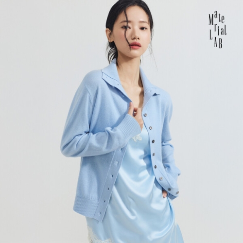 머티리얼랩 여성 퍼널넥 울캐시미어 가디건 26PRELUDE_이미지
