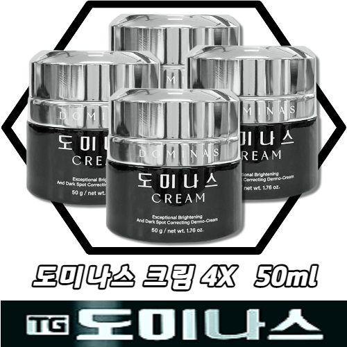 태극제약 도미나스 크림 4X 기미크림 50g (4개)_이미지