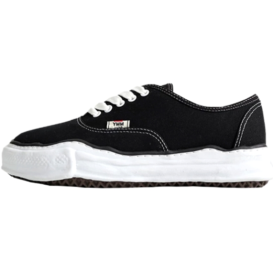 메종미하라야스히로 베이커 OG솔 캔버스 스니커즈 A02FW704 (블랙)