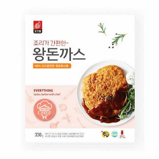 도드람푸드 도드람한돈 왕돈까스 330g (1개)_이미지