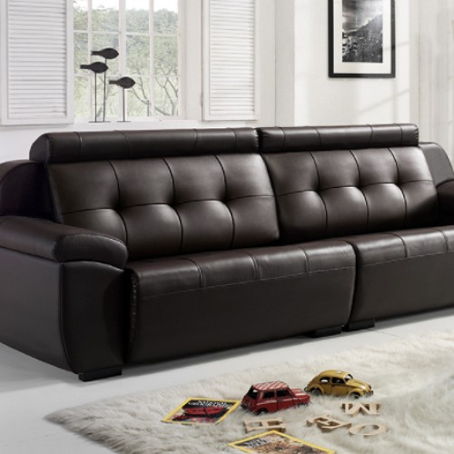 지베스 까벨로 CL라텍스 가죽소파 4인용 (스툴별도)