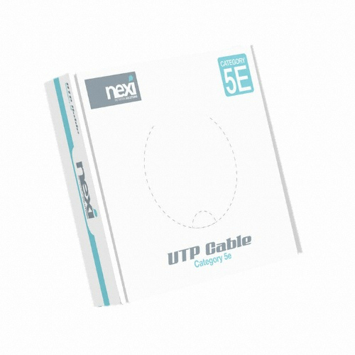 리버네트워크 NEXI CAT.5e UTP 랜케이블 박스 (NX360, 그레이, 100m)