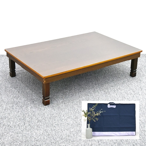 남원은행공방 남원 교자상 밥상 사각상 제사상 집들이상 접이식 120x80 135x90 150x90 엔틱 캡 4자+천커버_이미지