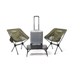 내셔널지오그래픽 방갈로 여행용 캐리어 세트 V2_N225ASU960 (실버)_이미지