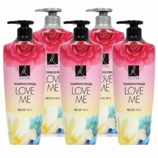 엘라스틴 퍼퓸 러브미 샴푸+컨디셔너 5종 세트_이미지