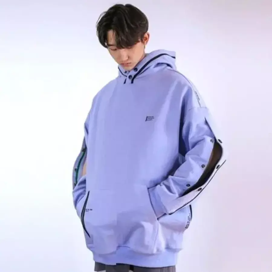  마스 머슬 트임 후디_ 스카이블루 8442538A