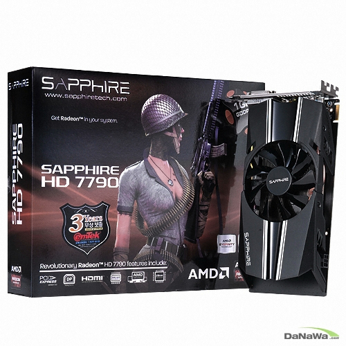 SAPPHIRE 라데온 HD 7790 D5 1GB_이미지