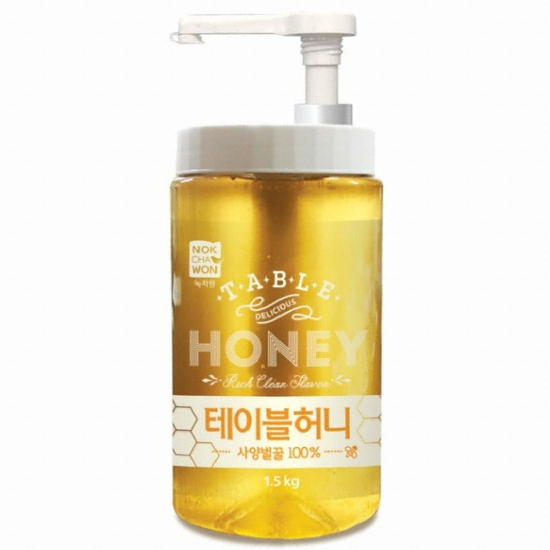 녹차원 테이블허니 사양벌꿀 1.5kg이미지입니다. 누르면 해당 게시물로 새창이동합니다.