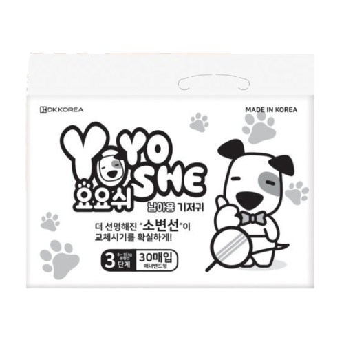 매너밴드 기저귀 남아용 3단계 30매