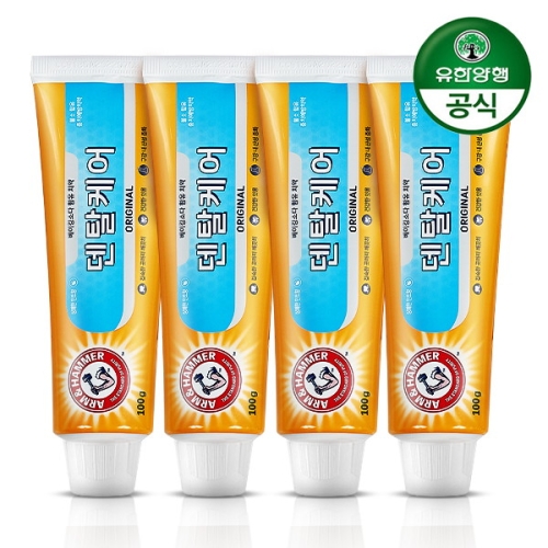 암앤해머 덴탈케어 오리지날 치약 100g (4개)_이미지