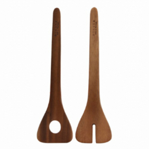 모노뜨 라우드 아카시아 샐러드서버 세트_이미지