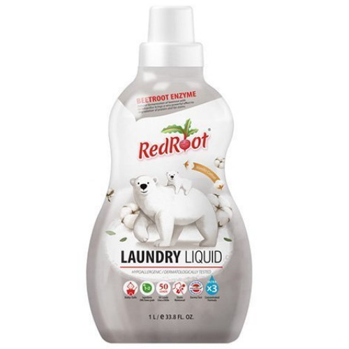 이엔에스 아이브제 레드루트 세탁세제 바닐라코튼 1L (3개)