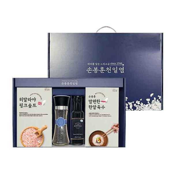 손봉훈갯벌천일염 풍미담 시그니처 4종 선물세트