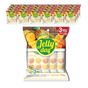 오리온 젤리데이 망고 파인애플 54g [72개]
