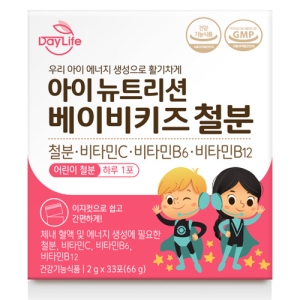 데이라이프 아이 뉴트리션 베이비키즈 철분 X 1박스 33포 1개