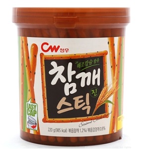 청우식품 참깨스틱 진 220g (5개)_이미지
