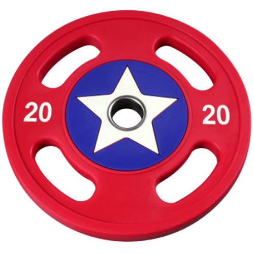 플러그피트니스 캡틴 우레탄 원판