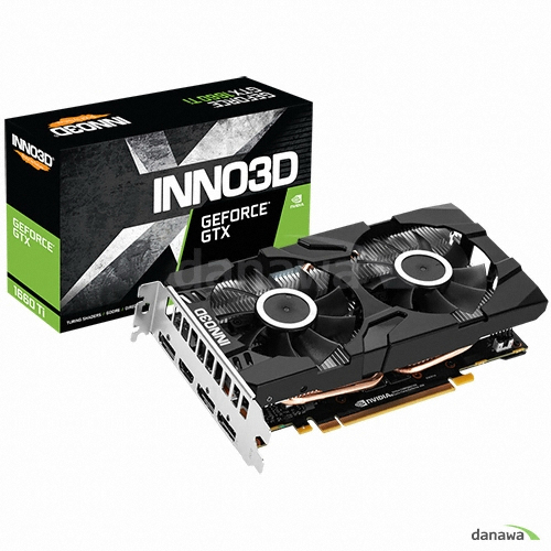 INNO3D 지포스 GTX 1660 Ti D6 6GB TWIN X2