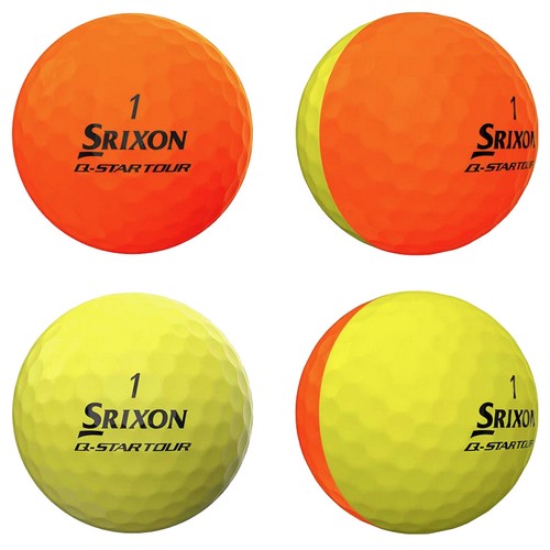 던롭 스릭슨 2021 Q-STAR 투어 디바이드 옐로우+오렌지 (12개)_이미지