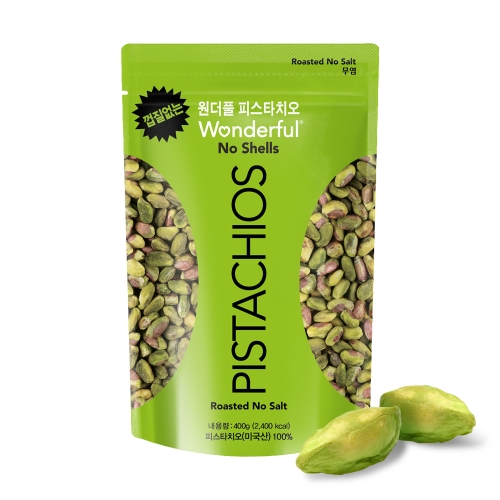 원더풀 껍질없는 피스타치오 400g