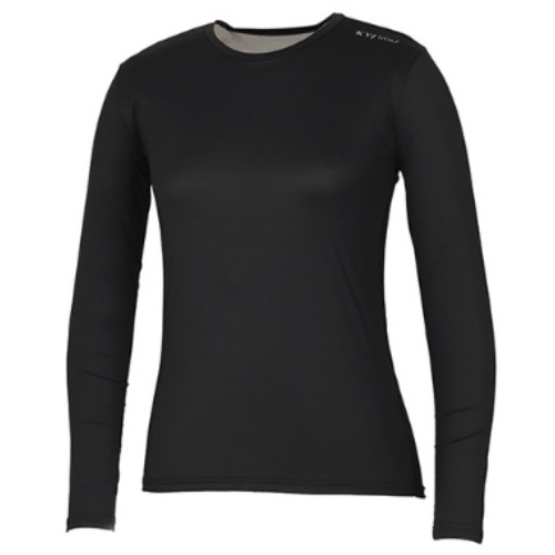 김영주골프 기능성 자외선차단 냉감 라운드 메쉬 골프 이너티셔츠 KNMLQT07_이미지