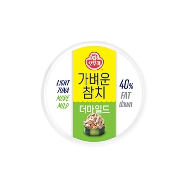 오뚜기 가벼운참치 더마일드 135g (8개)_이미지