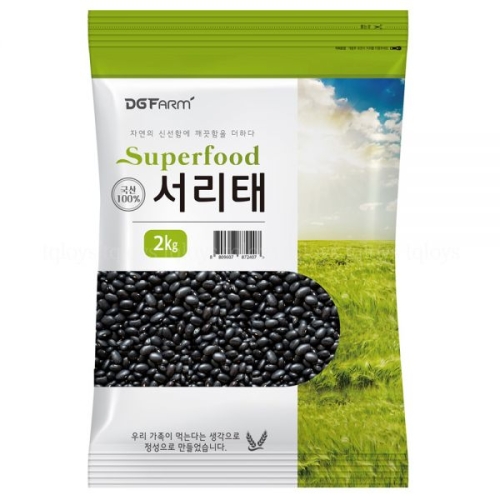 건강한밥상 국산 서리태 2kg 1개
