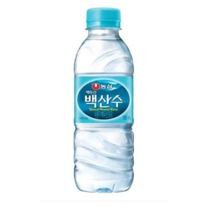 백산수 300ml 20개/1박스 일반라벨/무라벨
