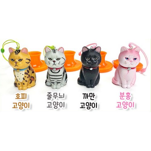 턴트골프 심통난 고양이 티걸이 파크골프티 (1개)_이미지