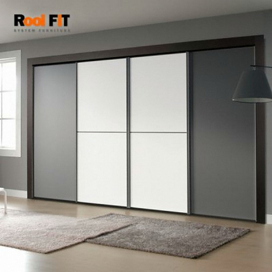 루이핏 매트콤비 슬라이딩 붙박이장 고급형 (300cm)_이미지