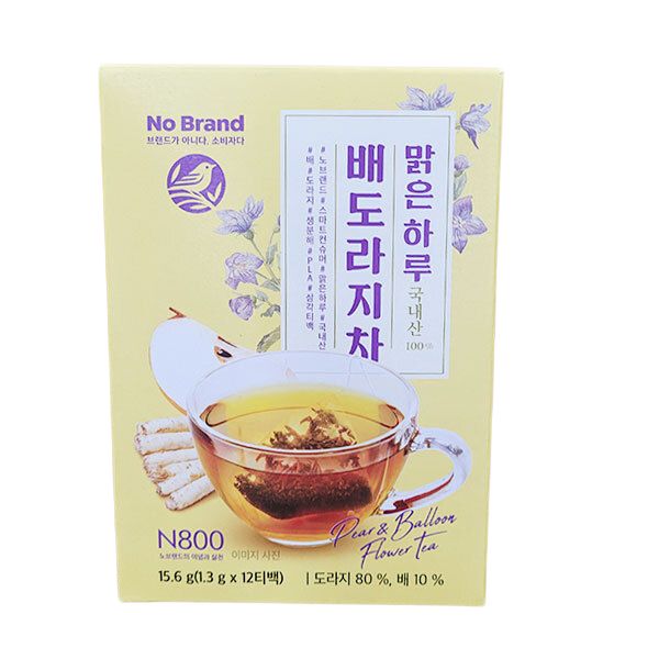 이마트 노브랜드 맑은 하루 배도라지차 12개입 (1개)