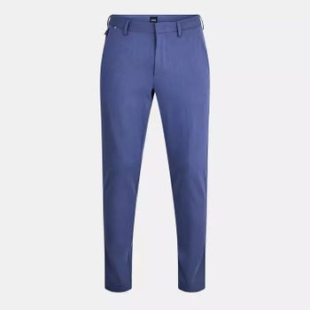  보스 남성 코튼 바지 네이비 Boss Mens Kaito Cotton Trousers Navy 51436819 149461212