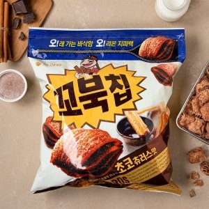 오리온 꼬북칩 초코 지퍼백 296g (1개)