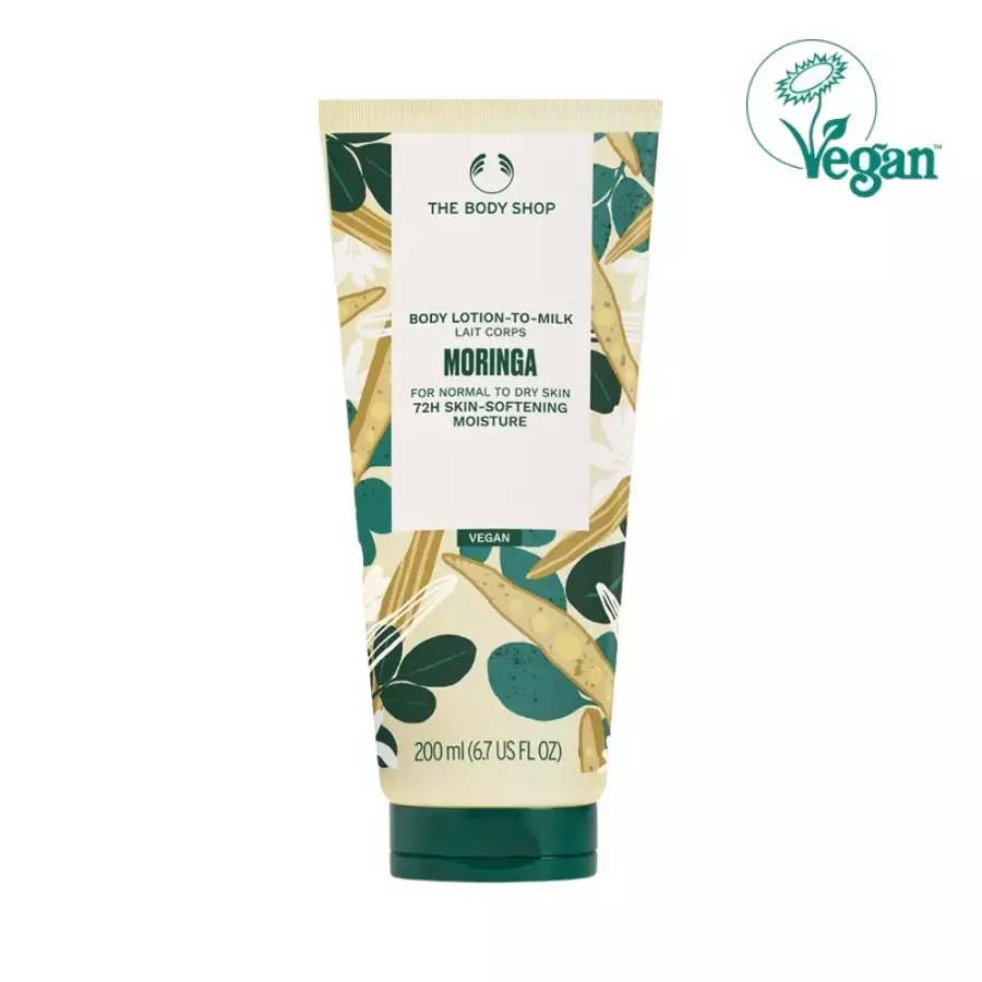 더바디샵 모링가 바디 로션 투 밀크 200ml (1개)_이미지
