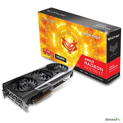 SAPPHIRE �󵥿� RX 6700 XT NITRO+ OC D6 12GB Tri-X