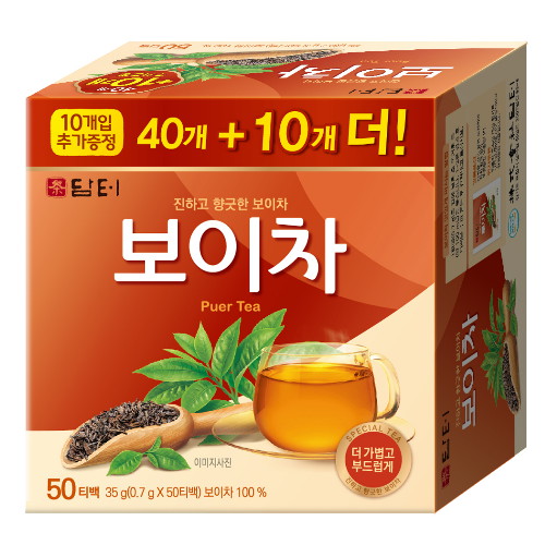 담터 보이차 50T이미지입니다. 누르면 해당 게시물로 새창이동합니다.