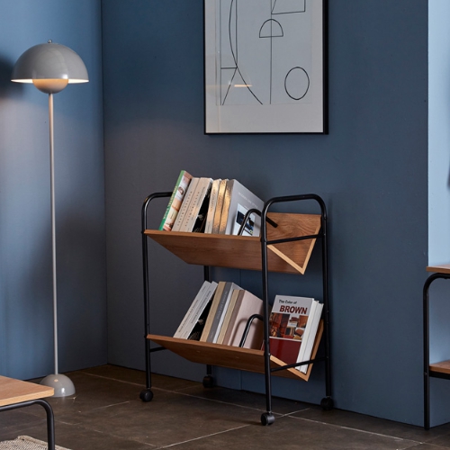 상도가구 케렌시아 2단 브이형 이동식 트롤리_이미지