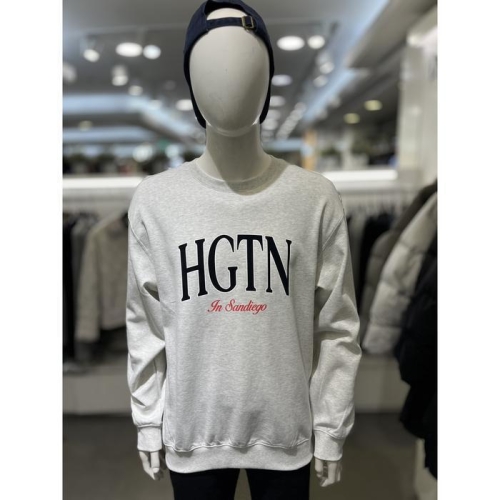 행텐 세이브존03 공용 더블페이스 아치 레터링 맨투맨 10560-031-202-07 101 E45329394_이미지